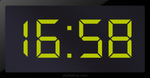 Digital LED Clock Time Digital LED Clock Time Digital LED Clock Time Digital LED Clock Time Digital LED Clock Time Digital LED Clock Time Digital LED Clock Time Digital LED Clock Time 16:58
