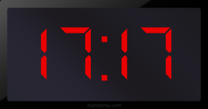 Digital LED Clock Time Digital LED Clock Time Digital LED Clock Time Digital LED Clock Time Digital LED Clock Time Digital LED Clock Time 17:17