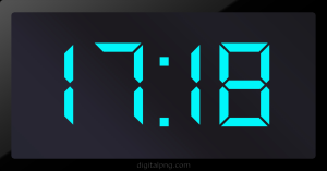 Digital LED Clock Time Digital LED Clock Time Digital LED Clock Time Digital LED Clock Time Digital LED Clock Time Digital LED Clock Time 17:18