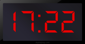Digital LED Clock Time Digital LED Clock Time Digital LED Clock Time Digital LED Clock Time Digital LED Clock Time Digital LED Clock Time 17:22