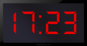 Digital LED Clock Time Digital LED Clock Time Digital LED Clock Time Digital LED Clock Time Digital LED Clock Time Digital LED Clock Time 17:23