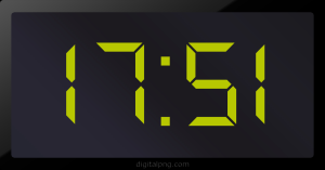 Digital LED Clock Time Digital LED Clock Time Digital LED Clock Time Digital LED Clock Time Digital LED Clock Time Digital LED Clock Time 17:51