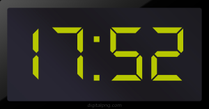 Digital LED Clock Time Digital LED Clock Time Digital LED Clock Time Digital LED Clock Time Digital LED Clock Time Digital LED Clock Time 17:52