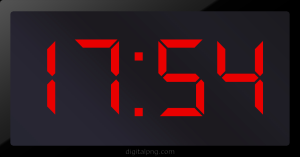 Digital LED Clock Time Digital LED Clock Time Digital LED Clock Time Digital LED Clock Time Digital LED Clock Time Digital LED Clock Time 17:54