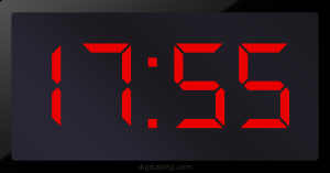 Digital LED Clock Time Digital LED Clock Time Digital LED Clock Time Digital LED Clock Time Digital LED Clock Time Digital LED Clock Time 17:55