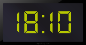 Digital LED Clock Time Digital LED Clock Time Digital LED Clock Time Digital LED Clock Time Digital LED Clock Time Digital LED Clock Time 18:10