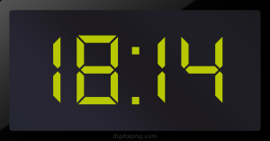 Digital LED Clock Time Digital LED Clock Time Digital LED Clock Time Digital LED Clock Time Digital LED Clock Time Digital LED Clock Time 18:14