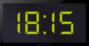 Digital LED Clock Time Digital LED Clock Time Digital LED Clock Time Digital LED Clock Time Digital LED Clock Time Digital LED Clock Time 18:15