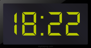 Digital LED Clock Time Digital LED Clock Time Digital LED Clock Time Digital LED Clock Time Digital LED Clock Time Digital LED Clock Time 18:22