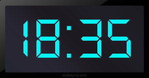 Digital LED Clock Time Digital LED Clock Time Digital LED Clock Time Digital LED Clock Time Digital LED Clock Time 18:35