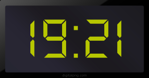 Digital LED Clock Time Digital LED Clock Time Digital LED Clock Time Digital LED Clock Time 19:21