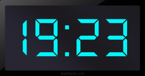 Digital LED Clock Time Digital LED Clock Time Digital LED Clock Time Digital LED Clock Time 19:23