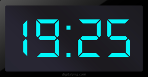 Digital LED Clock Time Digital LED Clock Time Digital LED Clock Time Digital LED Clock Time 19:25