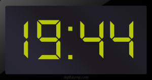 Digital LED Clock Time Digital LED Clock Time Digital LED Clock Time Digital LED Clock Time 19:44