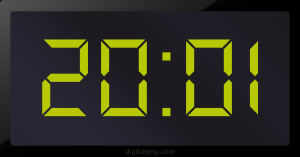 Digital LED Clock Time Digital LED Clock Time Digital LED Clock Time Digital LED Clock Time 20:01