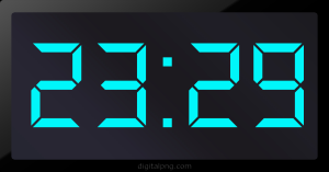 Digital LED Clock Time Digital LED Clock Time 23:29